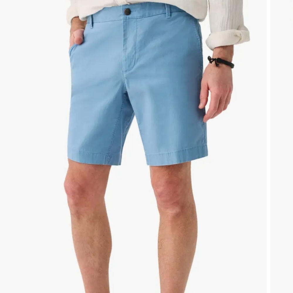Faherty Island Life Organic Cotton Blend Shorts
